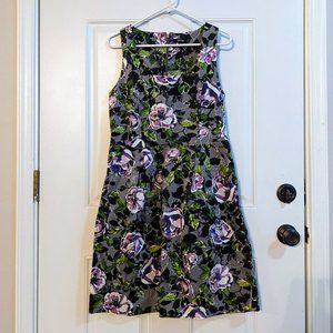 Floral cotton dress